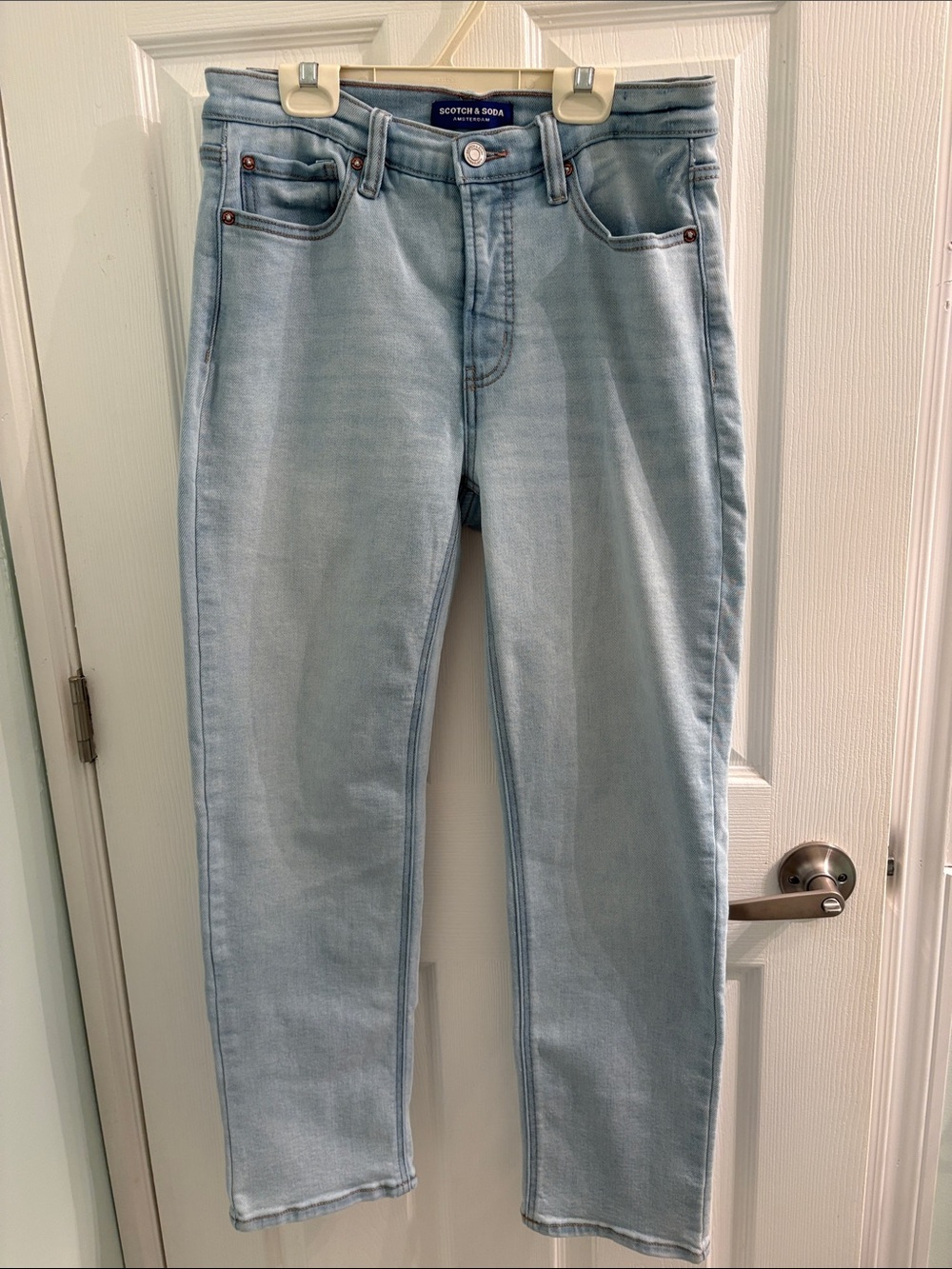 Scotch & Soda Light Blue Slim Straight Men's Jeans